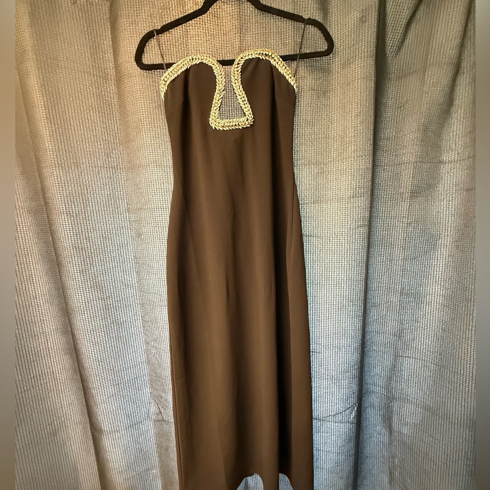 Vestique Black Sheath Cocktail Dress